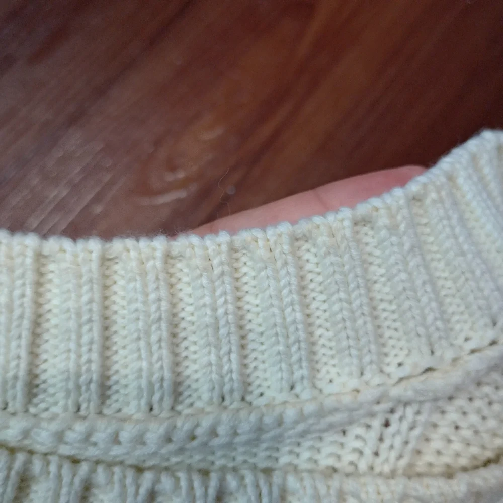 Pistola Eva Crew Neck Cable Knit Sweater